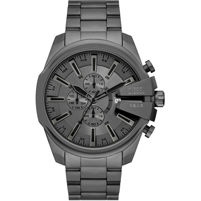 Diesel Mega Chief Slim Chronograph 48mm Grau - DZ4676