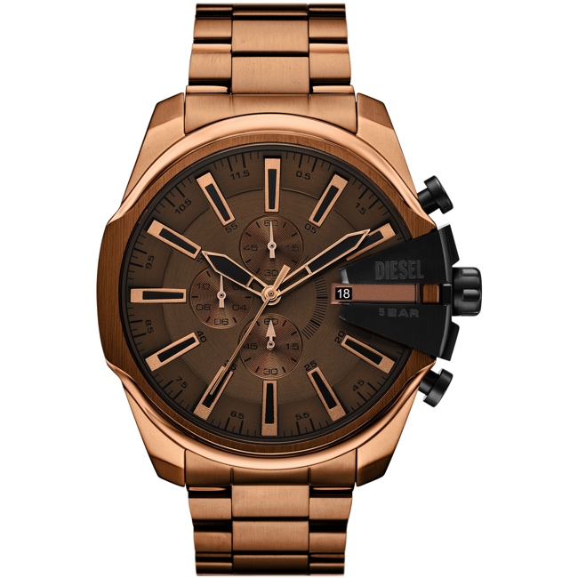 Diesel Mega Chief Slim Chronograph 48mm Braun  - DZ4697