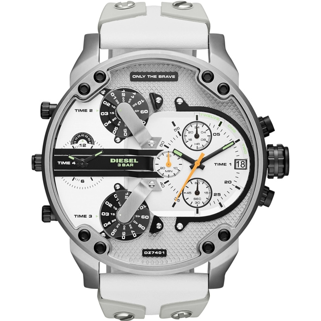 Diesel Mr. Daddy 2.0 Chronograph White - DZ7401