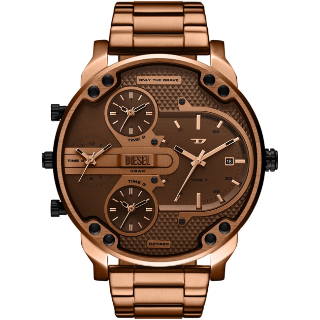Diesel Mr. Daddy Slim Chronograph Brown Diesel Mr. Daddy Slim Chronograph Brown - DZ7493