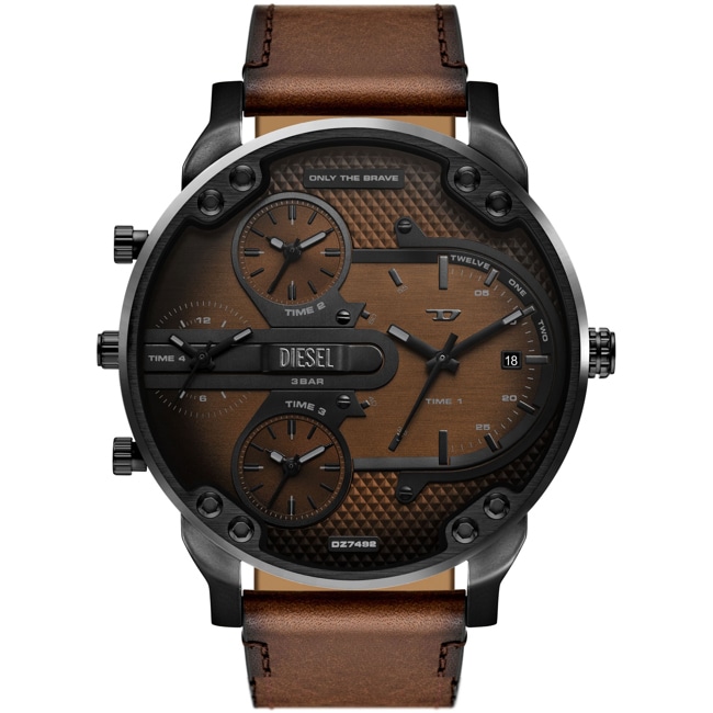 Diesel Mr. Daddy Slim Chronograph Braun / Schwarz - DZ7492