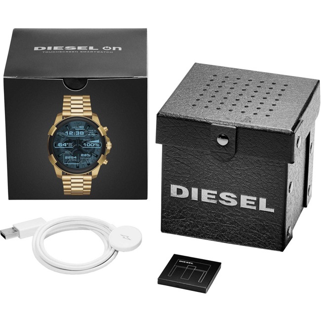 diesel on full guard smartwatch gold