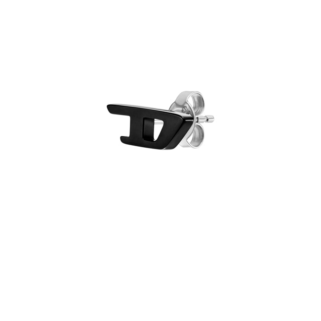 Diesel Steel Einzel Ohrstecker D-Logo - DX1539001