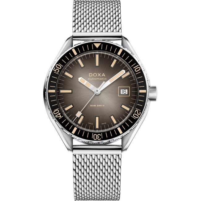 Doxa SUB 200 II Sharkhunter Vintage Black Bezel - 795.10.101B.10