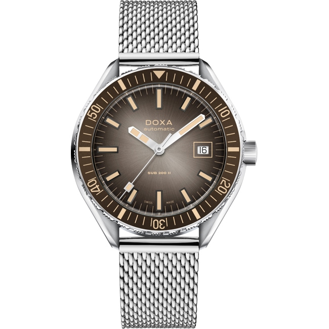 Doxa SUB 200 II Sharkhunter Vintage Grey Bezel - 795.10.101V.10