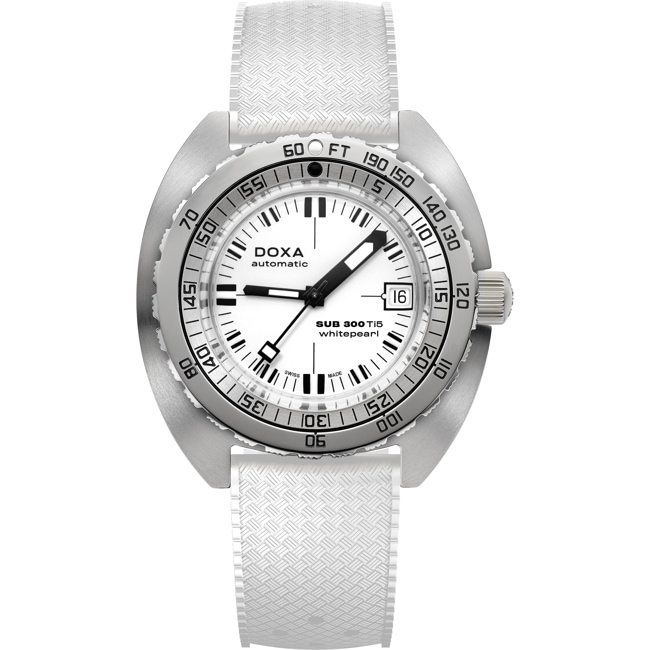Doxa SUB 300 Ti5 Whitepearl - 823.50.011.23