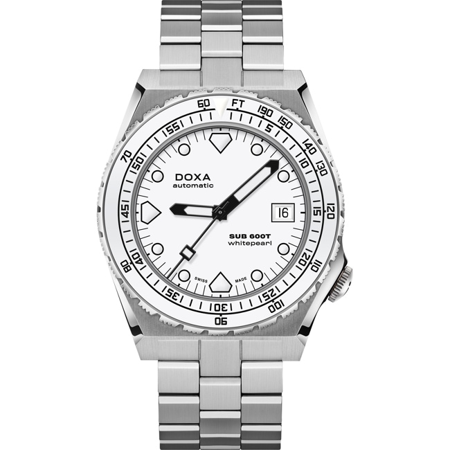 Doxa SUB 600T Whitepearl Ceramic Doxa SUB 600T Whitepearl Ceramic - 861.10.011.10