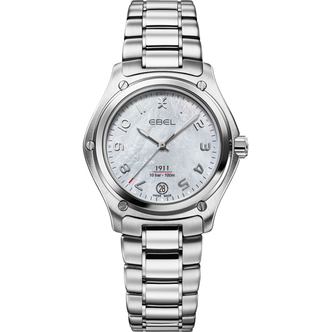 Ebel 1911 Grande Lady Silver / MoP - 1216577