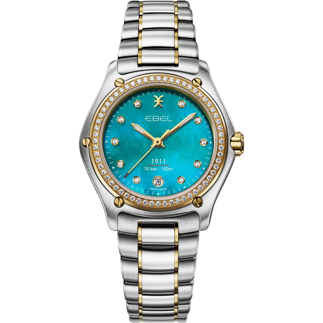 Ebel 1911 Lady Diamonds Bicolore / Turquoise - 1216670