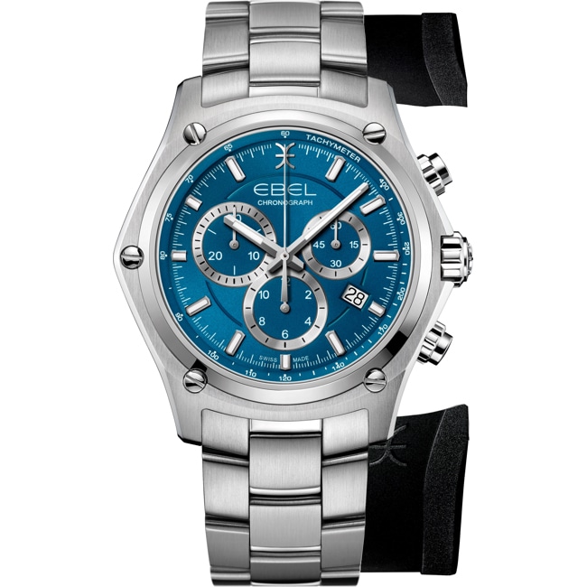 Ebel Discovery Gent Chronograph Bleu - 1216514