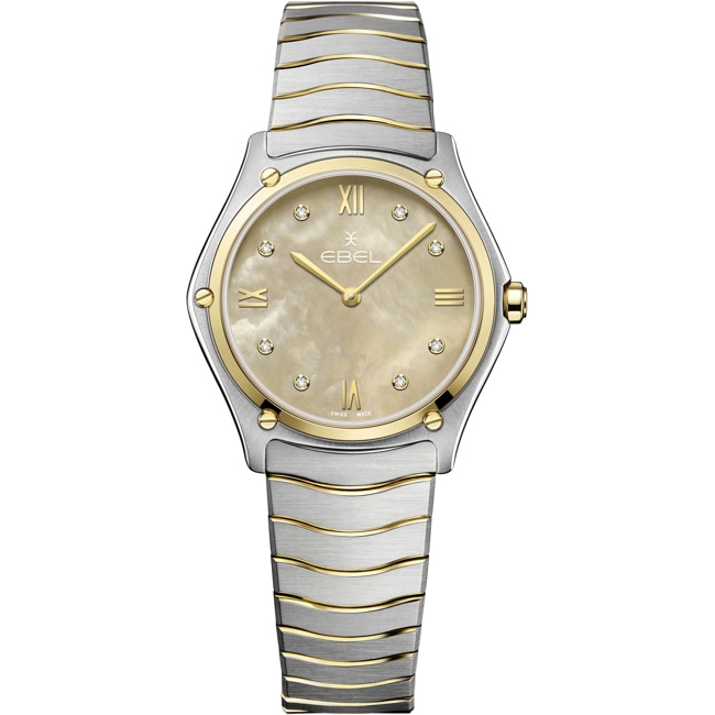 Ebel Sport Classic Lady Bicolore / Beige 33mm - 1216543