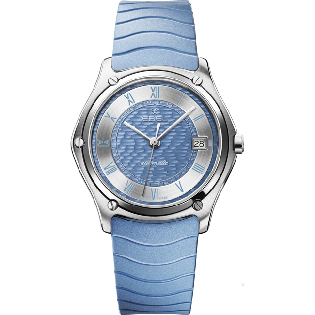 Ebel Sport Classic Automatic Bleu clair 37mm - 1216709