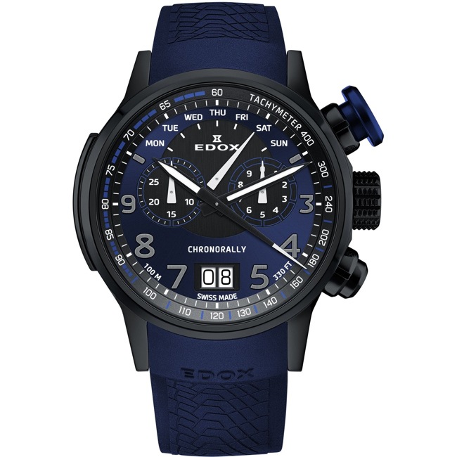 Edox Chronorally Chronograph 48 - 38001 TINNBUF3 BUF3