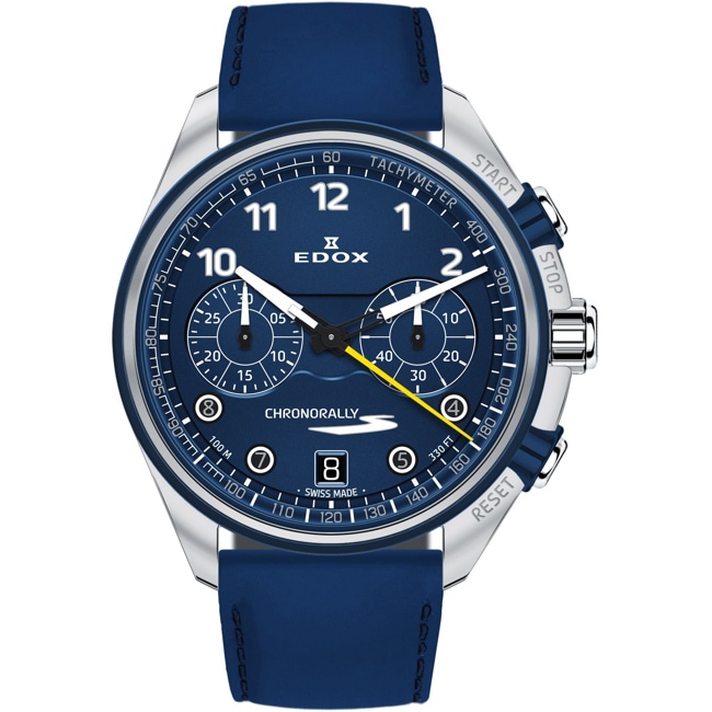 Edox Chronorally-S Chronograph - 09503 3BUCBU BUBG