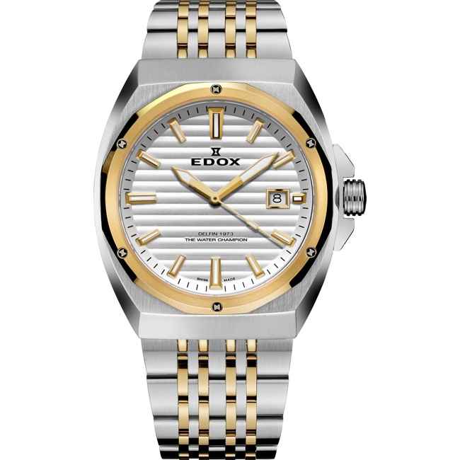 Edox Delfin 1973 Date 41mm - 53032 357JM AID