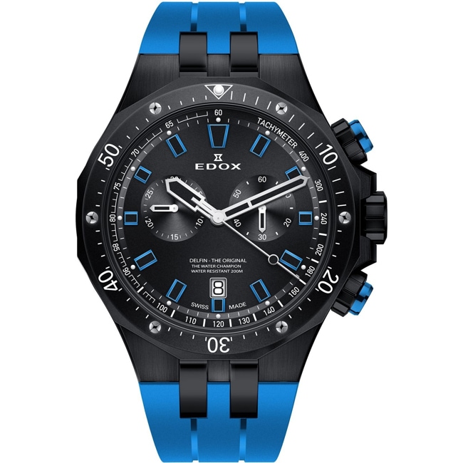 Edox Delfin Chronograph - 10109 37NBUCA NIBU