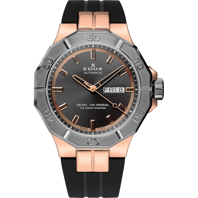 Edox Delfin Day-Date Automatic - 88008 37RGCA GIR