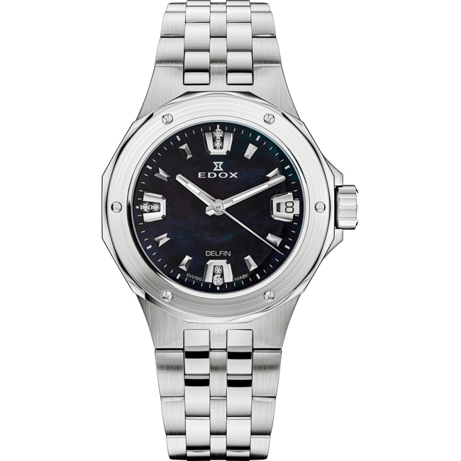 Edox Delfin Diver Date 33 Diamonds - 53100 3M NANND