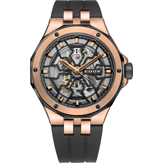 Edox Delfin Mecano Skeleton - 85303 357RN NRN