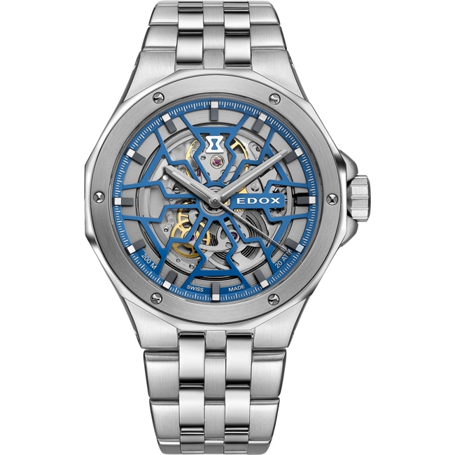 Edox Delfin Mecano Skeleton Edox Delfin Mecano Skeleton - 85303 3M BUIGB