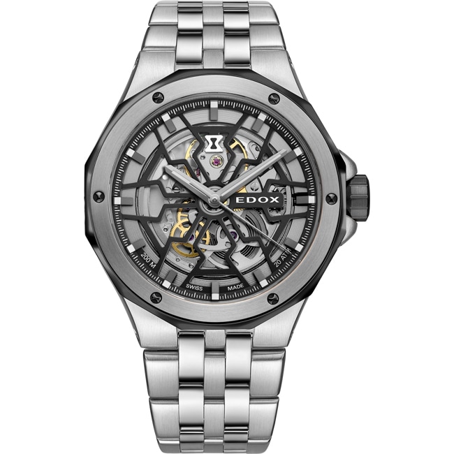 Edox Delfin Mecano Skeleton - 85303 3NM NBG