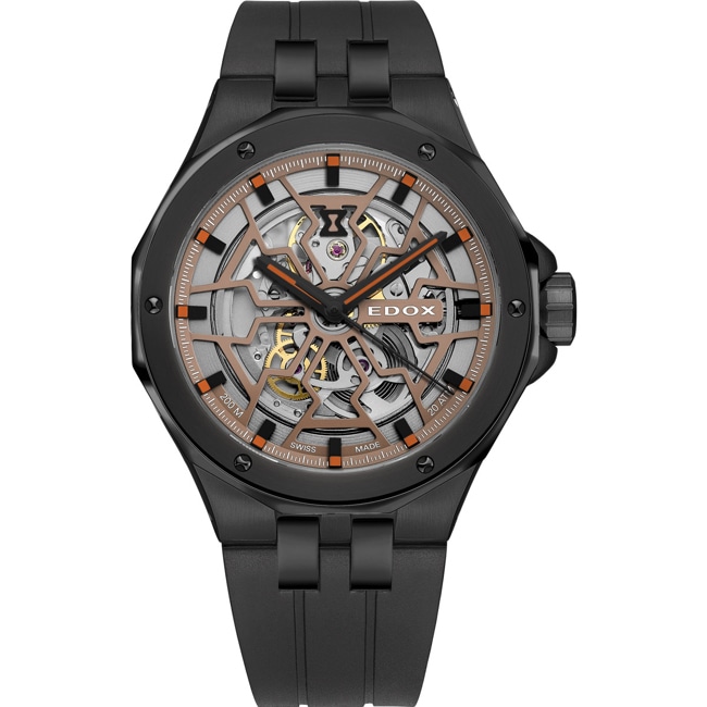 Edox Delfin Mecano Skeleton - 85303 37NCA BEIO