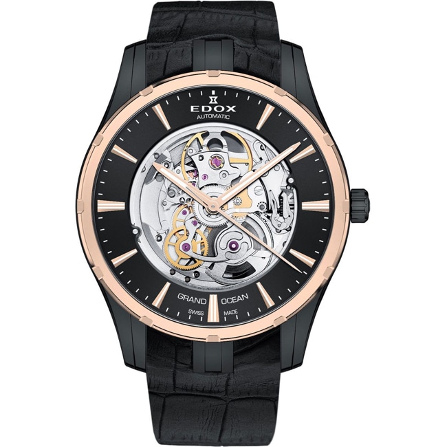 Edox Grand Ocean Phantom of Time Automatic - 85301 357RN NIR