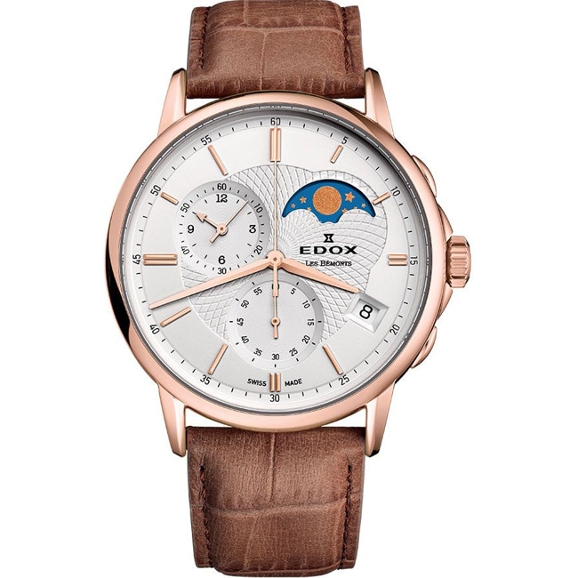 Edox Les Bémonts Chronograph Moonphase - 01651 37R AIR
