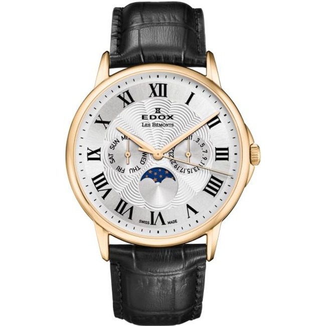 Edox Les Bémonts Moonphase - 40002 37J AR