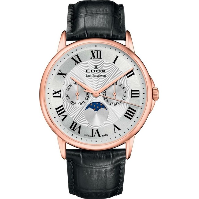 Edox Les Bémonts Moonphase - 40002 37R AR