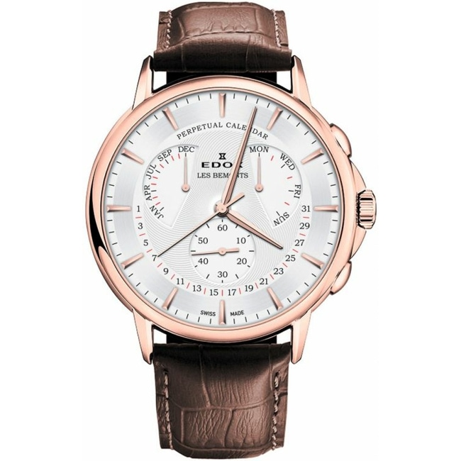 Edox Les Bémonts Perpetual Calender - 01602 37R AIR