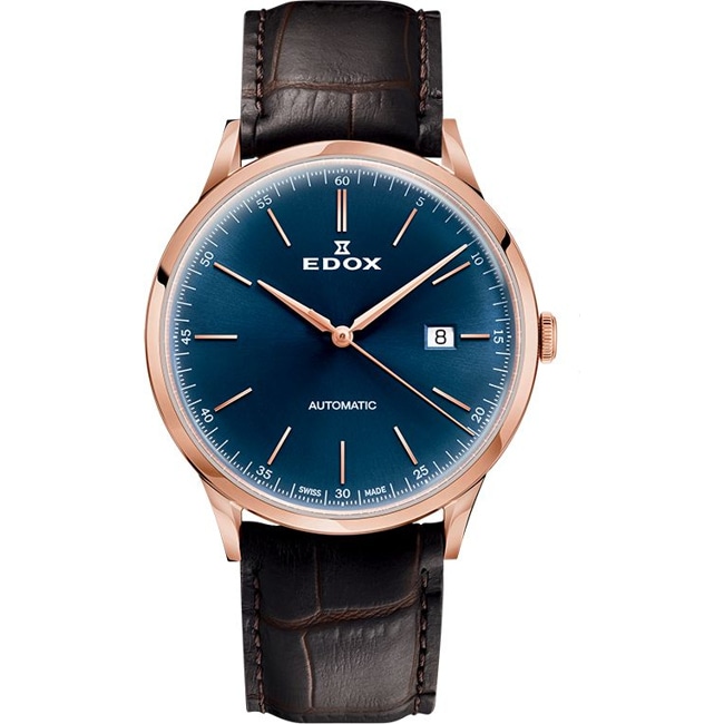 Edox Les Vauberts Automatic - 80106 37RC BUIR