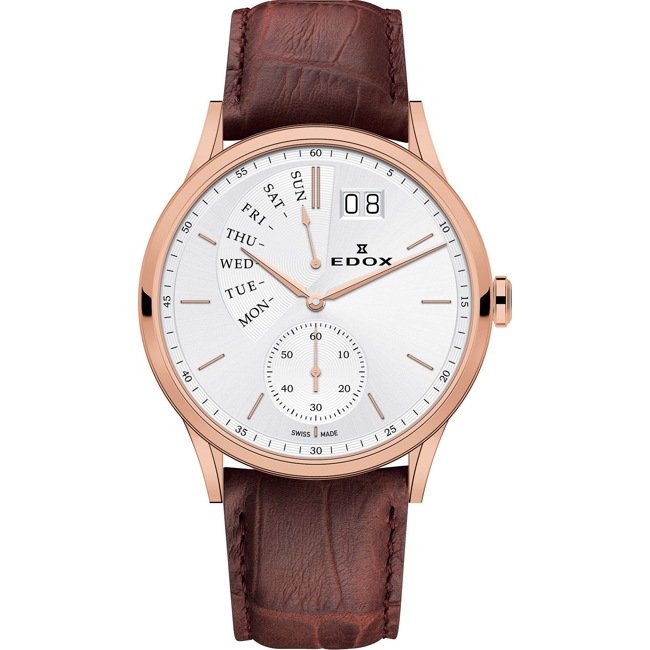 Edox Les Vauberts Retrograde Edox Les Vauberts Retrograde - 34500 37R AIR
