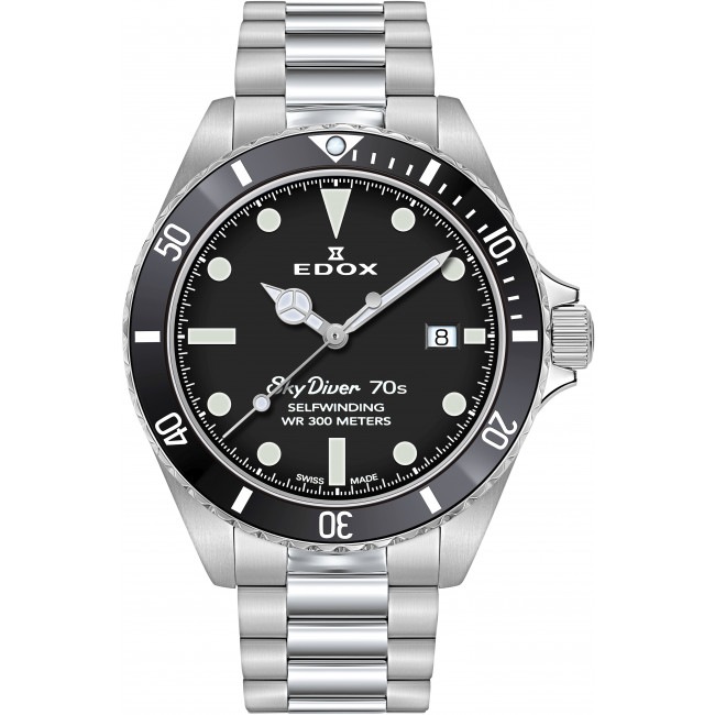 Edox SkyDiver Date Automatic Edox SkyDiver Date Automatic - 80112 3NM NI