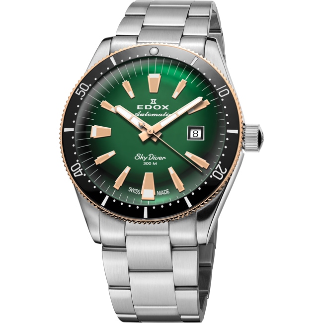 Edox SkyDiver Date Automatic Limited Edition Edox SkyDiver Date Automatic Limited Edition - 80126 357RNM VIR
