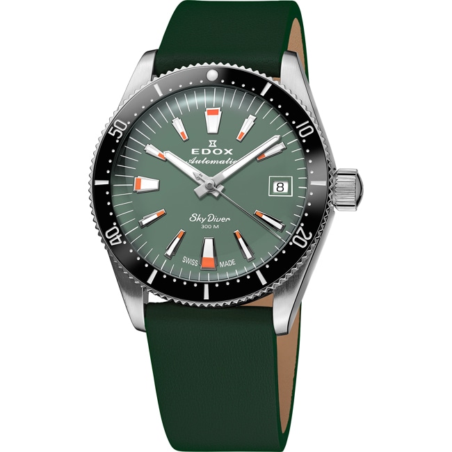 Edox SkyDiver Date Automatic Special Edition Ø 38mm Edox SkyDiver Date Automatic Special Edition Ø 38mm - 80131 3NC VI