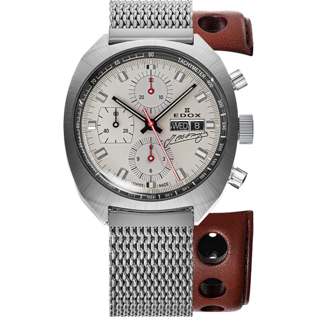 Edox Sportsman Chronograph Automatic Fangio Limited Edition - 01132 3G BEAN