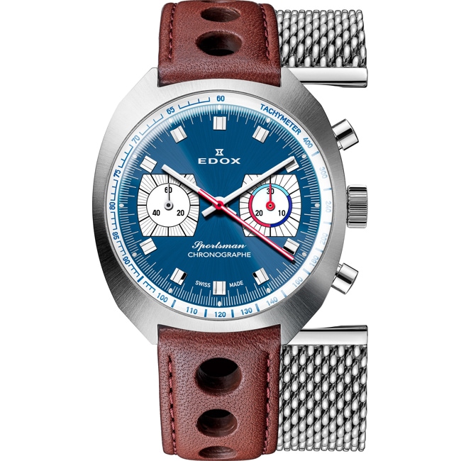 Edox Sportsman Chronograph Automatic Limited Edition - 08202 3BU BUIN