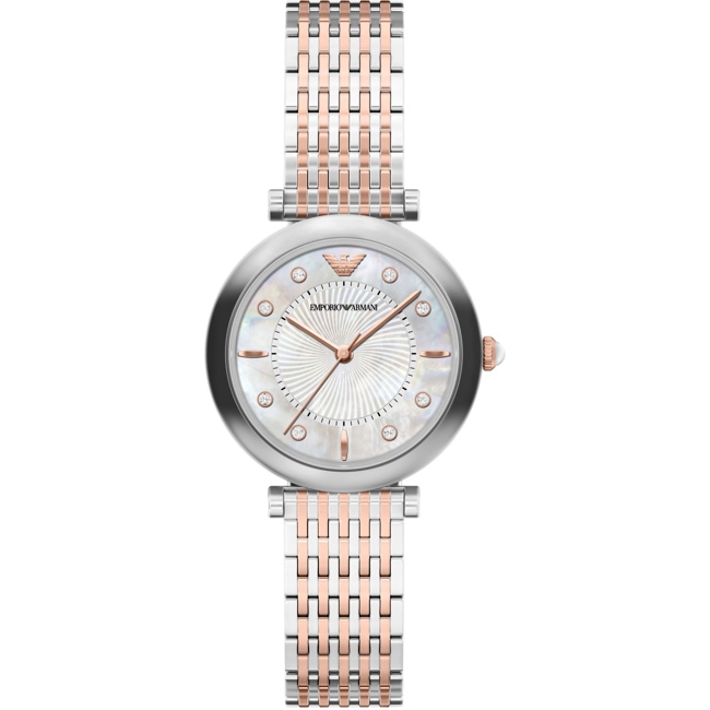 Emporio Armani Archelia Bicolor Rosé / Perlmutt  - AR11808
