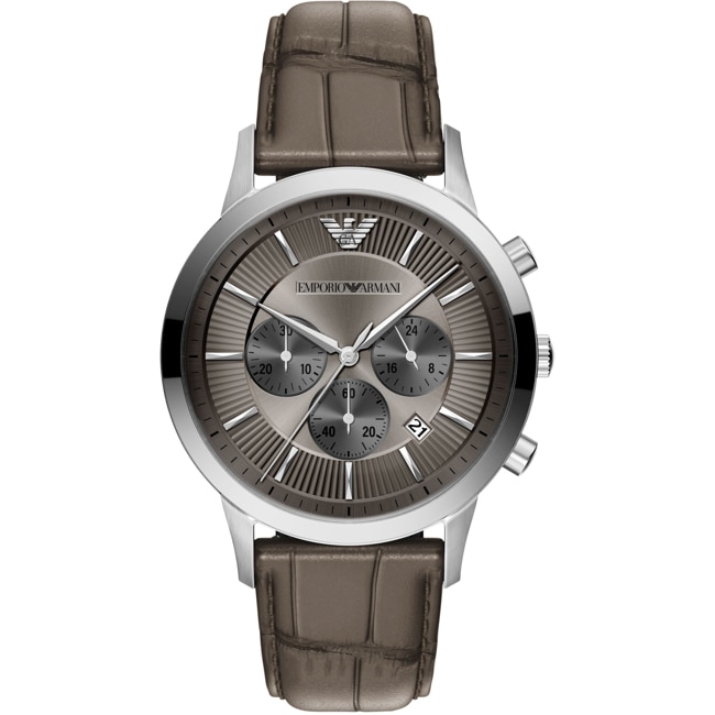 Emporio Armani Archetipo Chronographe Argenté / Gris - AR11821