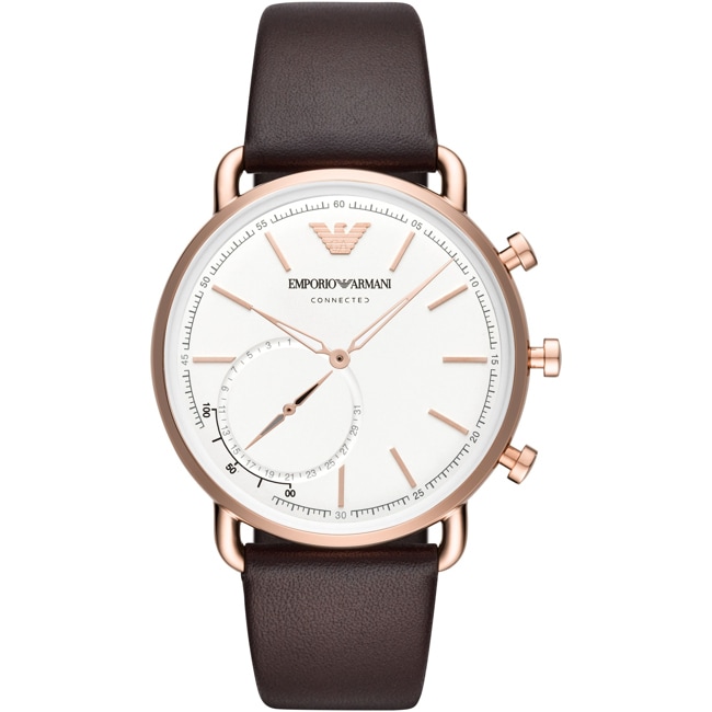 Emporio Armani Connected Aviator Hybrid Smartwatch - ART3029