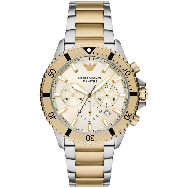 Emporio Armani Diver Chrono Two-tone  - AR11606