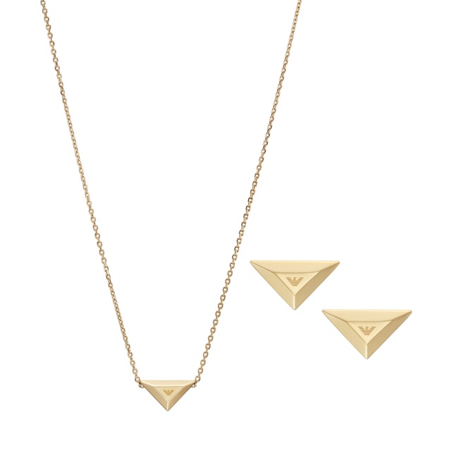 Emporio Armani Eagle Logo Collier - EGS3160SET
