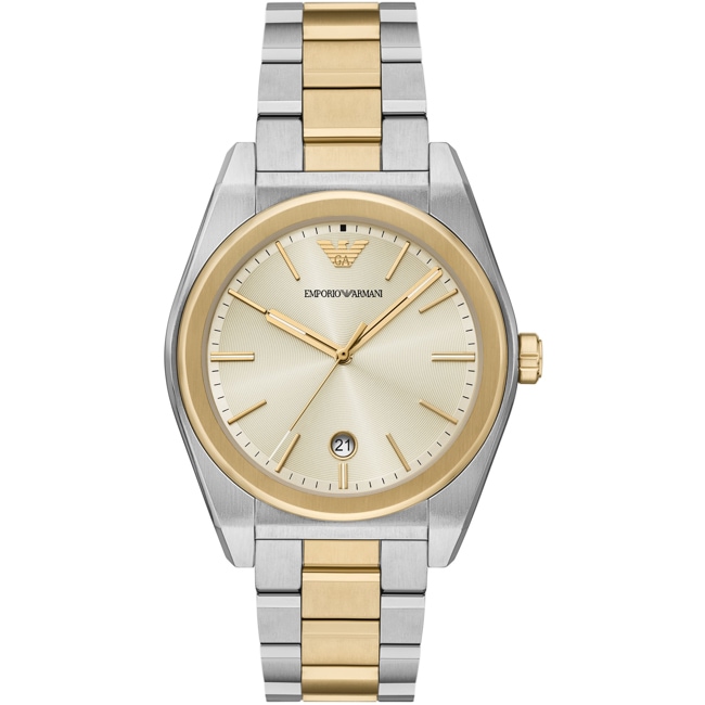 Emporio Armani Federico Date Bicolore - AR11716