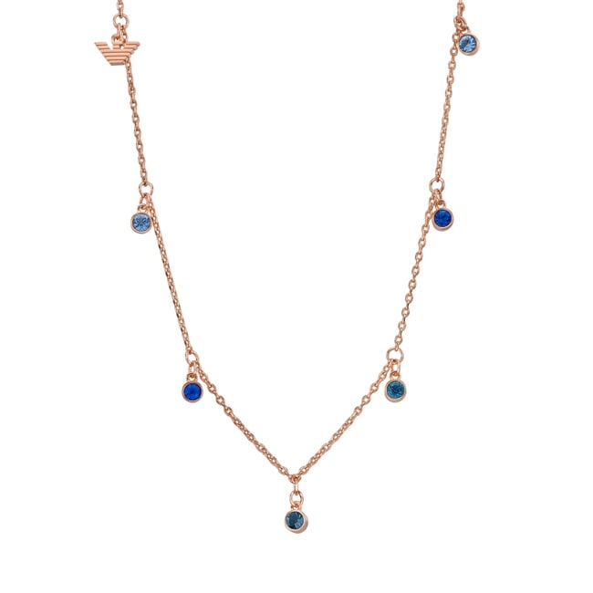 Emporio Armani Collier Sentimental Logo Dots Dainty - EGS3014221