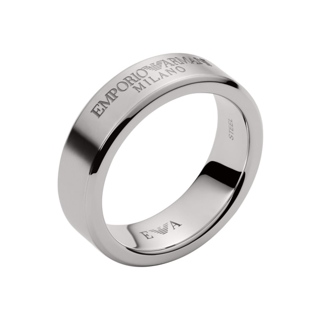 Emporio Armani Bague Essential Logo Bijou homme EGS2813040