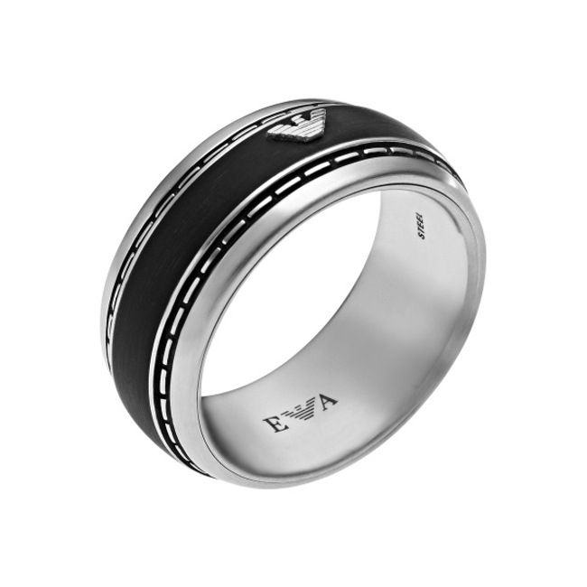Emporio Armani Herrenring Sleek Velvet O 63 Online Kaufen Bei Christian