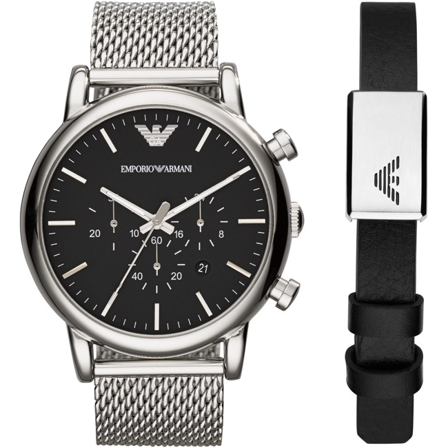 Emporio Armani Luigi Chronographe Set - AR80062SET