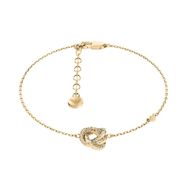 Emporio Armani Sentimental Bracelet Signature Knot Gold - EGS3425710