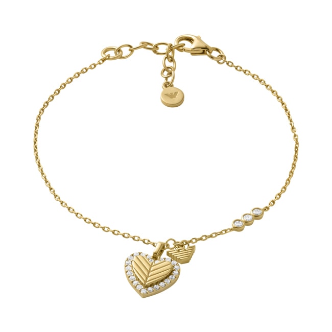 Emporio Armani Sentimental Bracelet Unconditional Love Doré - EG3623710